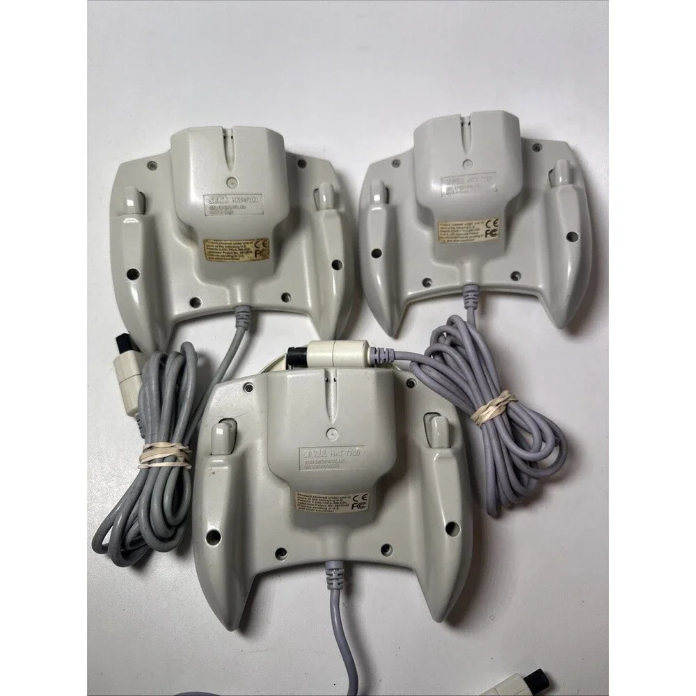 SEGA DREAMCAST CONTROLLER HKT-7700 - Lot Of 3 Authentic